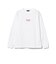 BEAMS HEART ロゴ 刺繍 ロングスリーブ Tシャツ
