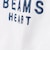 BEAMS HEART ロゴ 刺繍 Tシャツ