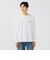 ハート スター バックプリント ロング スリーブ Tシャツ