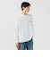 ハート スター バックプリント ロング スリーブ Tシャツ