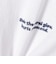 ハート スター バックプリント ロング スリーブ Tシャツ
