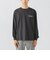 ハート スター バックプリント ロング スリーブ Tシャツ
