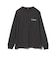 ハート スター バックプリント ロング スリーブ Tシャツ