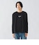 BEAMS HEART ロゴ 起毛 ロングスリーブ