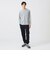 サカリバ フェイク レイヤード ヘンリーネック ロングスリーブ Tシャツ