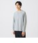 サカリバ フェイク レイヤード ヘンリーネック ロングスリーブ Tシャツ