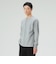 サカリバ フェイク レイヤード ヘンリーネック ロングスリーブ Tシャツ