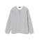 サカリバ フェイク レイヤード ヘンリーネック ロングスリーブ Tシャツ