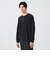 サカリバ フェイク レイヤード ヘンリーネック ロングスリーブ Tシャツ