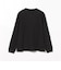 サカリバ フェイク レイヤード ヘンリーネック ロングスリーブ Tシャツ