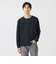 サカリバ フェイク レイヤード ヘンリーネック ロングスリーブ Tシャツ