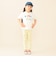 スマイル ロゴ Tシャツ 2026SS（90～130cm）プチプラ 保育園 通学 定番
