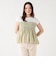 異素材 シャーリング プルオーバー