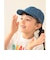 リボンキャップ 2026SS 子供服 夏物 外遊び プチプラ レジャー