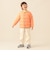 中綿 ノーカラー リバーシブル ブルゾン 2026FW（90～150cm）プチプラ キッズ服 軽アウター