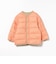 中綿 ノーカラー リバーシブル ブルゾン 2026FW（90～150cm）プチプラ キッズ服 軽アウター