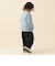 中綿 ノーカラー リバーシブル ブルゾン 2026FW（90～150cm）プチプラ キッズ服 軽アウター