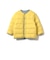 中綿 ノーカラー リバーシブル ブルゾン 2026FW（90～150cm）プチプラ キッズ服 軽アウター