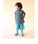 ボーダー ノースリーブ Tシャツ（90～140cm）外遊び プチプラ 保育園 通学 夏休み