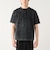 加工 ワッフル ヘンリーネック ショートスリーブ Tシャツ