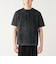 加工 ワッフル ヘンリーネック ショートスリーブ Tシャツ