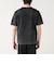 加工 ワッフル ヘンリーネック ショートスリーブ Tシャツ