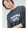 スマイル ロゴ ロングスリーブ Tシャツ