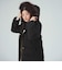 河田フェザー ロング ダウンコート