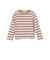 メローリブ Tシャツ 2026FW （90～130cm）プチプラ 人気 ボーダー 着回し ロンT 通園 通学