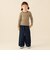メローリブ Tシャツ 2026FW （90～130cm）プチプラ 人気 ボーダー 着回し ロンT 通園 通学