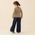 メローリブ Tシャツ 2026FW （90～130cm）プチプラ 人気 ボーダー 着回し ロンT 通園 通学