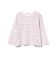 ボーダー ロング Tシャツ 2026FW（90～140cm）キッズ 定番 カジュアル プチプラ