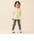 ボーダー ロング Tシャツ 2026FW（90～140cm）キッズ 定番 カジュアル プチプラ