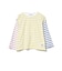 ボーダー ロング Tシャツ 2026FW（90～140cm）キッズ 定番 カジュアル プチプラ