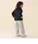 【WEB限定】ワイド ボリューム スウェット パンツ 2026FW（90～140cm）通学服 公園遊び イージーパンツ
