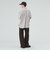 カーブ ワイド ストレート デニムパンツ