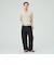 カーブ ワイド ストレート デニムパンツ