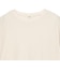 レース付き メッシュ ベロア Tシャツ
