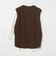 Vネック ベスト ロングTシャツ セット