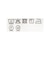 ハートロゴ ワンポイント フルジップパーカー