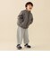 2WAY スリーブ 取り外し ブルゾン 2026FW (90～140cm)  キッズアウター 2WAY ベスト 防寒 通園 通学