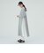 サイド プリーツ ワンピース