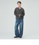 GMS ワイドストレート デニムパンツ