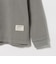 モールワッフル ヘンリーネック カットソー
