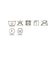 ハーフジップ 配色 フリース ワンピース