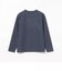 起毛 フェイクレイヤー ロングスリーブTシャツ