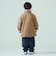 リバーシブル スタンド 襟 コート 2026FW (90～140cm) プチプラ 通園 通学 フリース