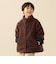 リバーシブル スタンド 襟 コート 2026FW (90～140cm) プチプラ 通園 通学 フリース