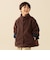 リバーシブル スタンド 襟 コート 2026FW (90～140cm) プチプラ 通園 通学 フリース