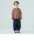 透かし編み ボーダー ニット2026FW（90～140cm） ニット 通学 公園